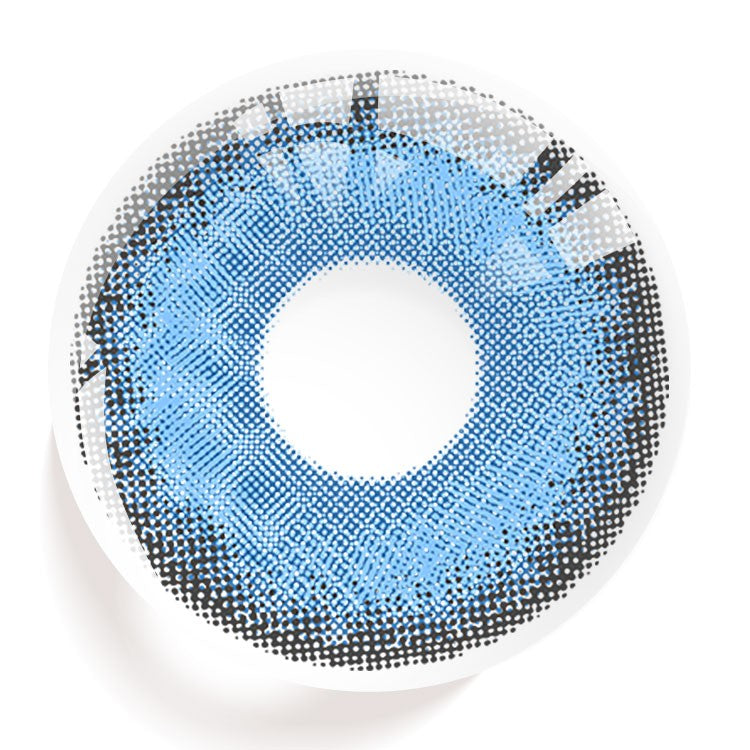 EYESFAV HaloPop Blue Contact Lenses